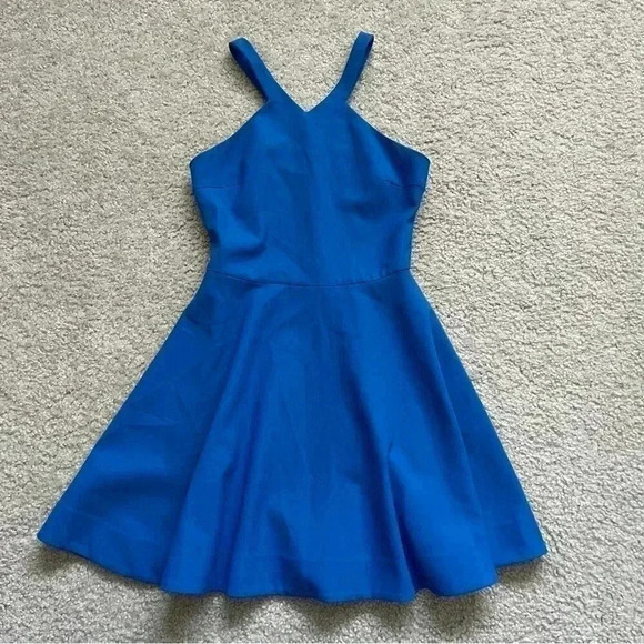 Elizabeth and James Sonya Skater Dress Lapis Revolve Mini Sleeveless Women Sz 2 - Picture 2 of 16